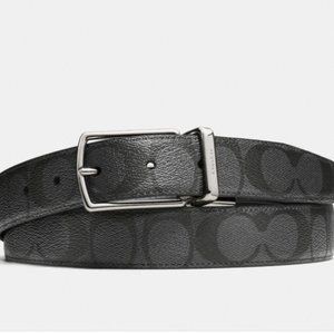 NWT Coach Signature Cut-To-Size Reversible Belt OS